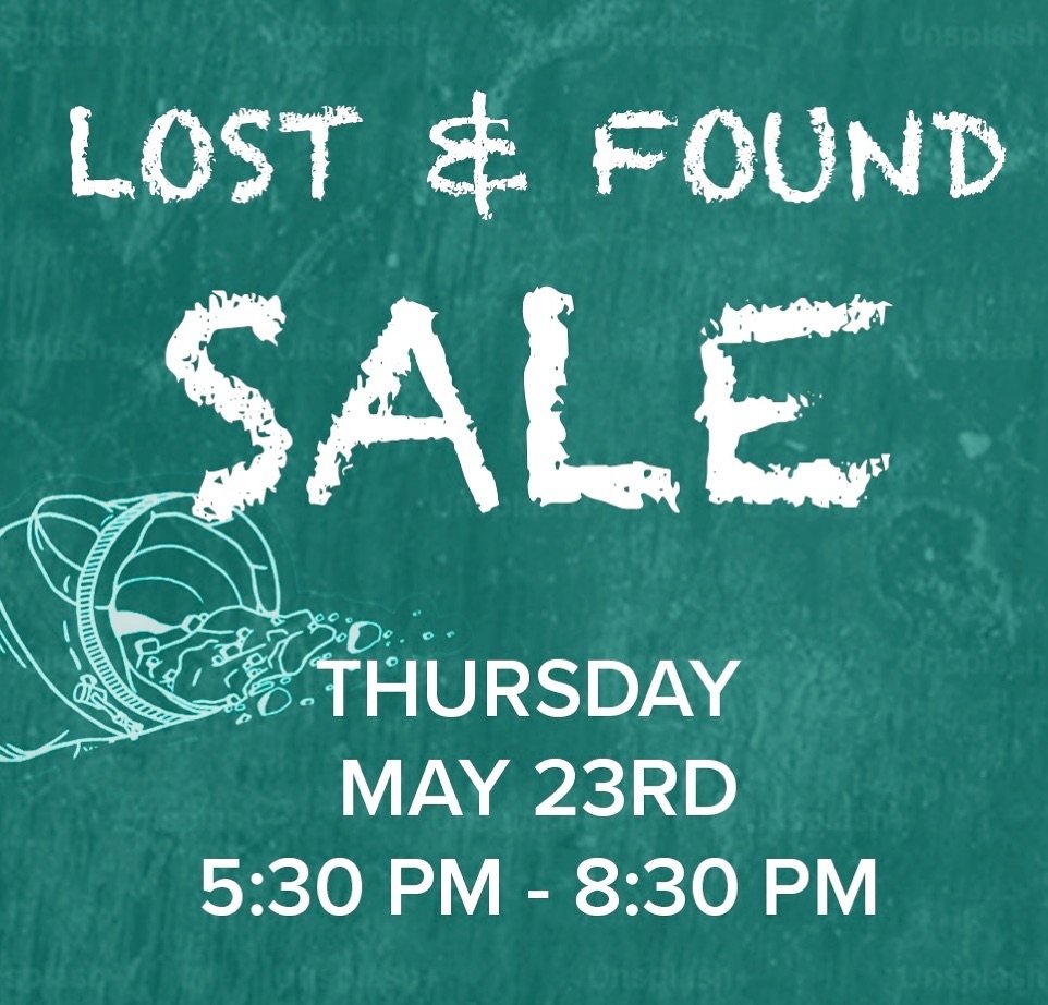 West Harlem! We are hosting a Lost and Found sale in 2 weeks, Thursday May 23rd, starting at 5:30 pm! Come look through all the stuff people lost this year at a fraction of the price to support a good cause (lgbtqcenternyc)! Come for fun and leave wi