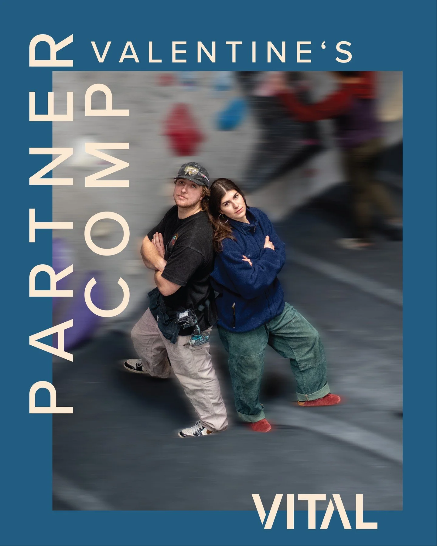 Grab your favorite climbing partner and join us for a Valentine&rsquo;s Partner Comp!⁠
⁠
Whether you&rsquo;re climbing with a bff, a partner, or your worst enemy, this event is all about teamwork and having fun! We&rsquo;ll have a fresh set designed 