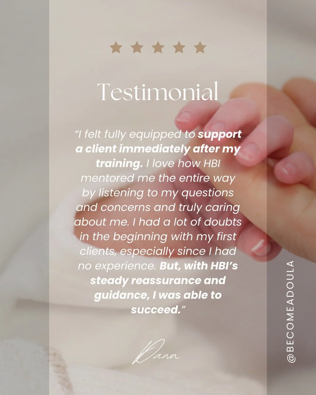Our overall goal is to help you as much as we can, every step of the way!

#harborbirthinstitute #becomeadoulatn #howtobecomeadoulatn #doulacertificationtn #doulacertification #certifieddoulatn #middletndoula #nashvilledoula