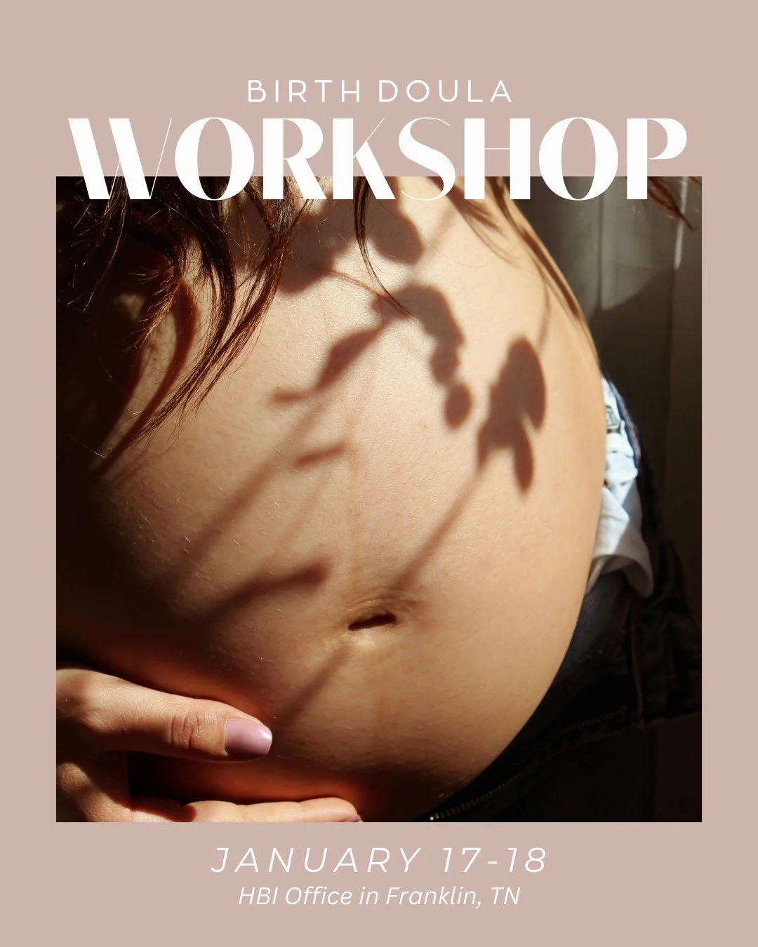 Kick off 2026 with purpose!

Our Birth Doula Workshop is happening January 17&ndash;18, and it&rsquo;s your chance to step into birthwork with confidence, community, and hands-on training.

If you feel called to support families, this is your sign. ?