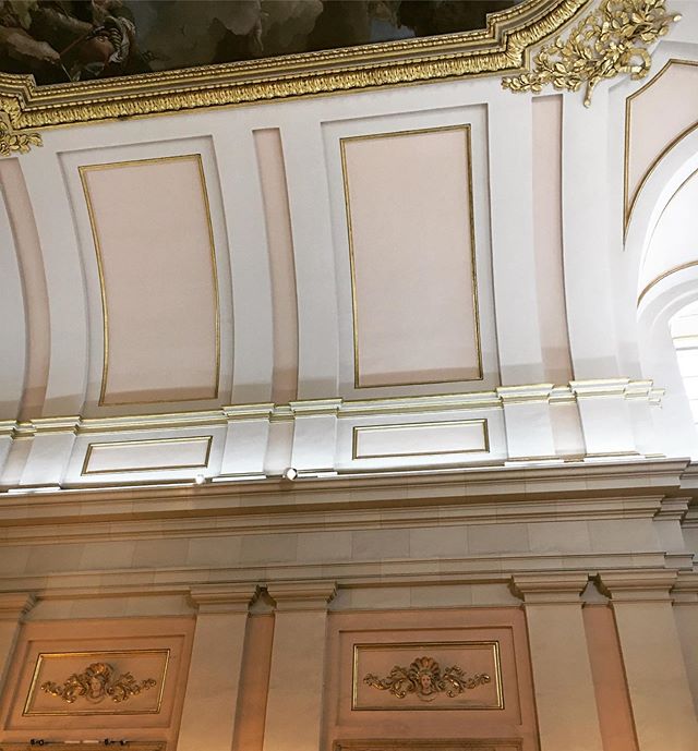 Inspiring colors in the Royal Palace Madrid #elegance #opulence #breathtakingdecor