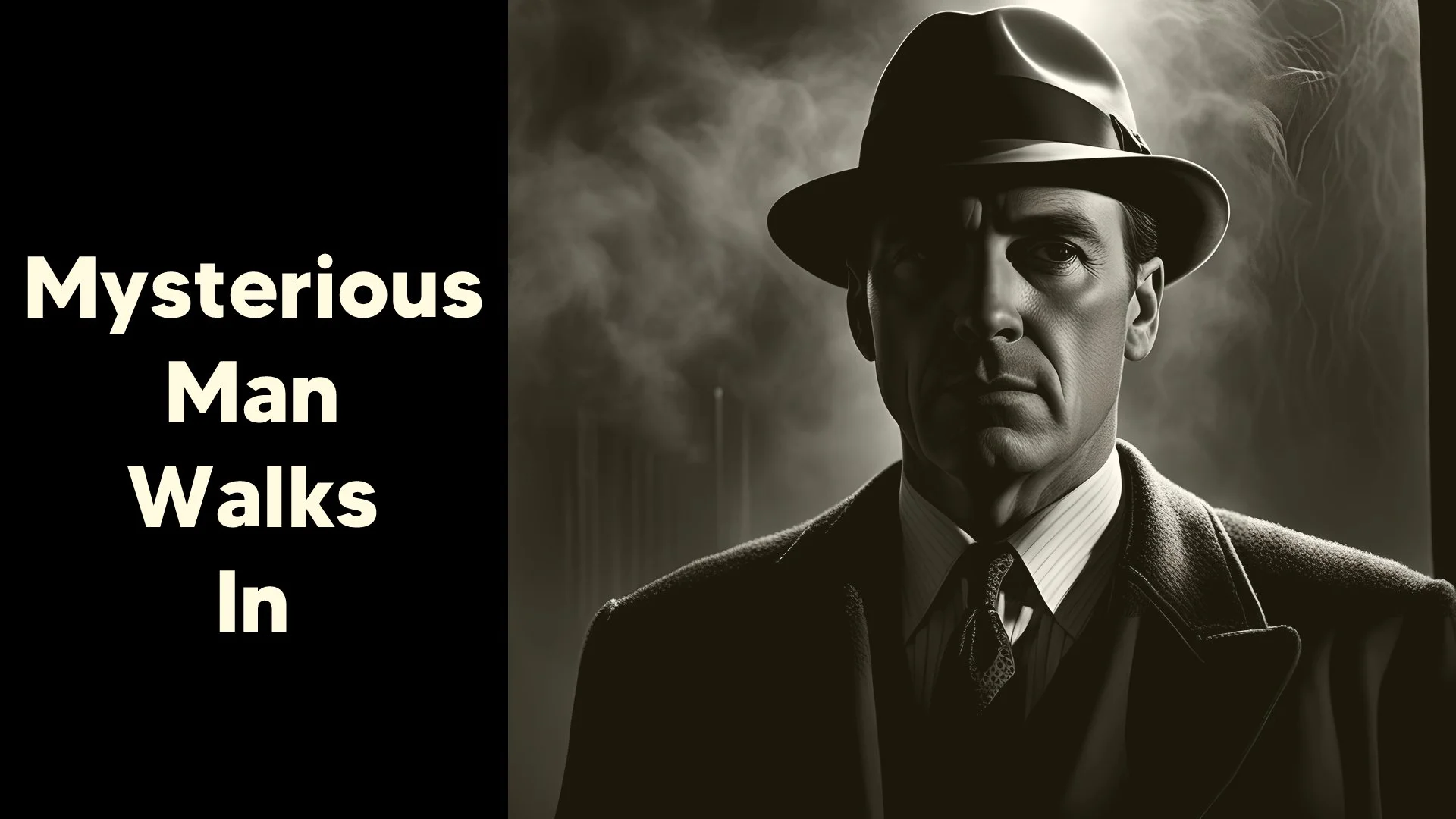 Mysterious Man Walks In