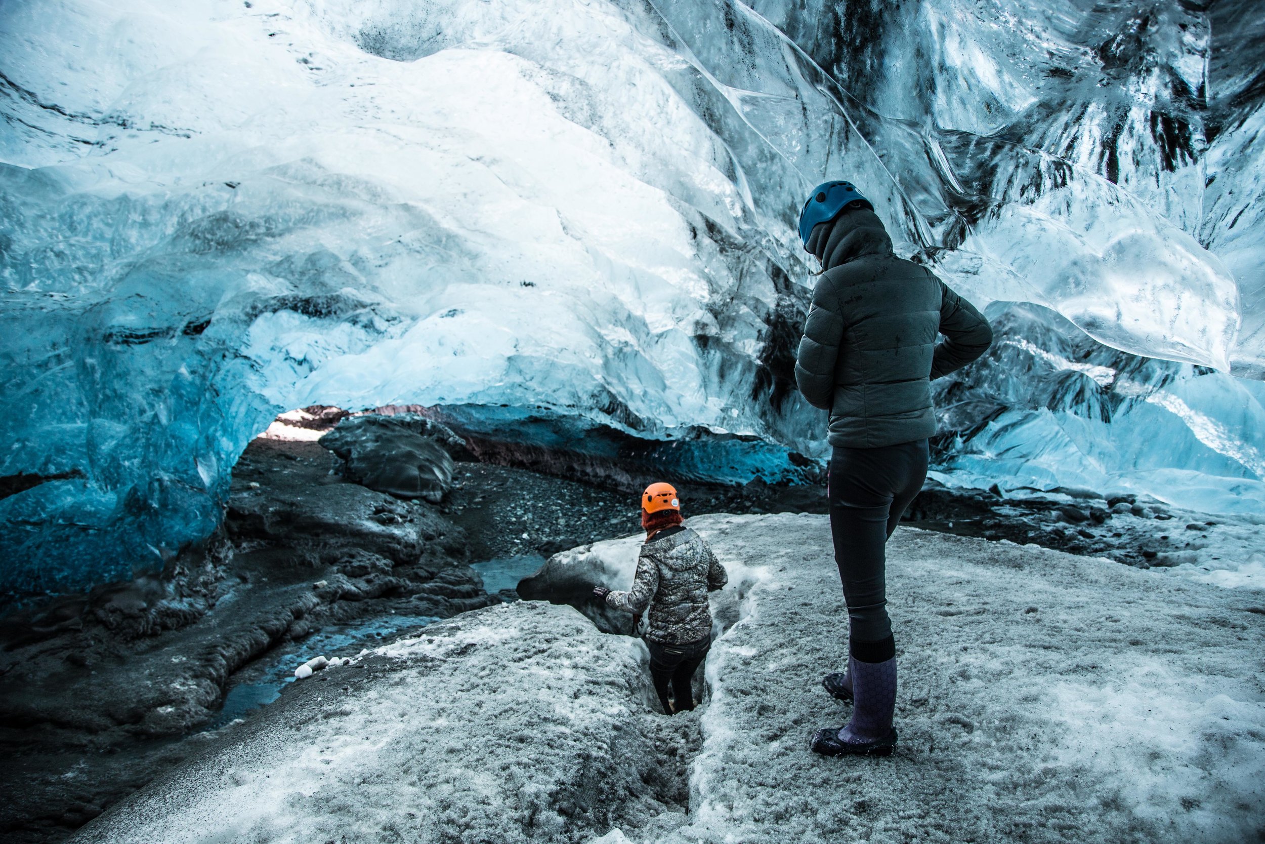 Vatnajökull ice caves, Iceland