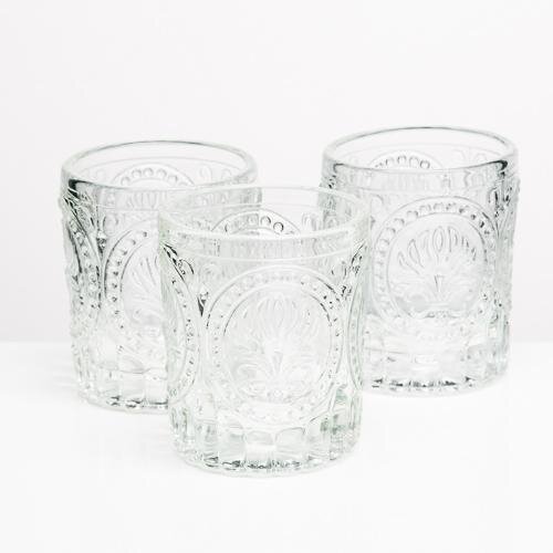 clear libby votive 