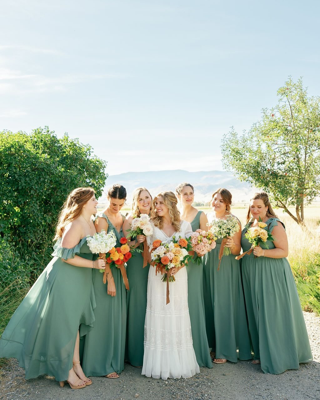 This wedding was such a joy!  Working with Lindsey &amp; Nick was the perfect punctuation at the end of a season. With personal details that reflected who they are, their furry friend and the most glorious fall light. It was magic! ✨ 
.
@daniellemull