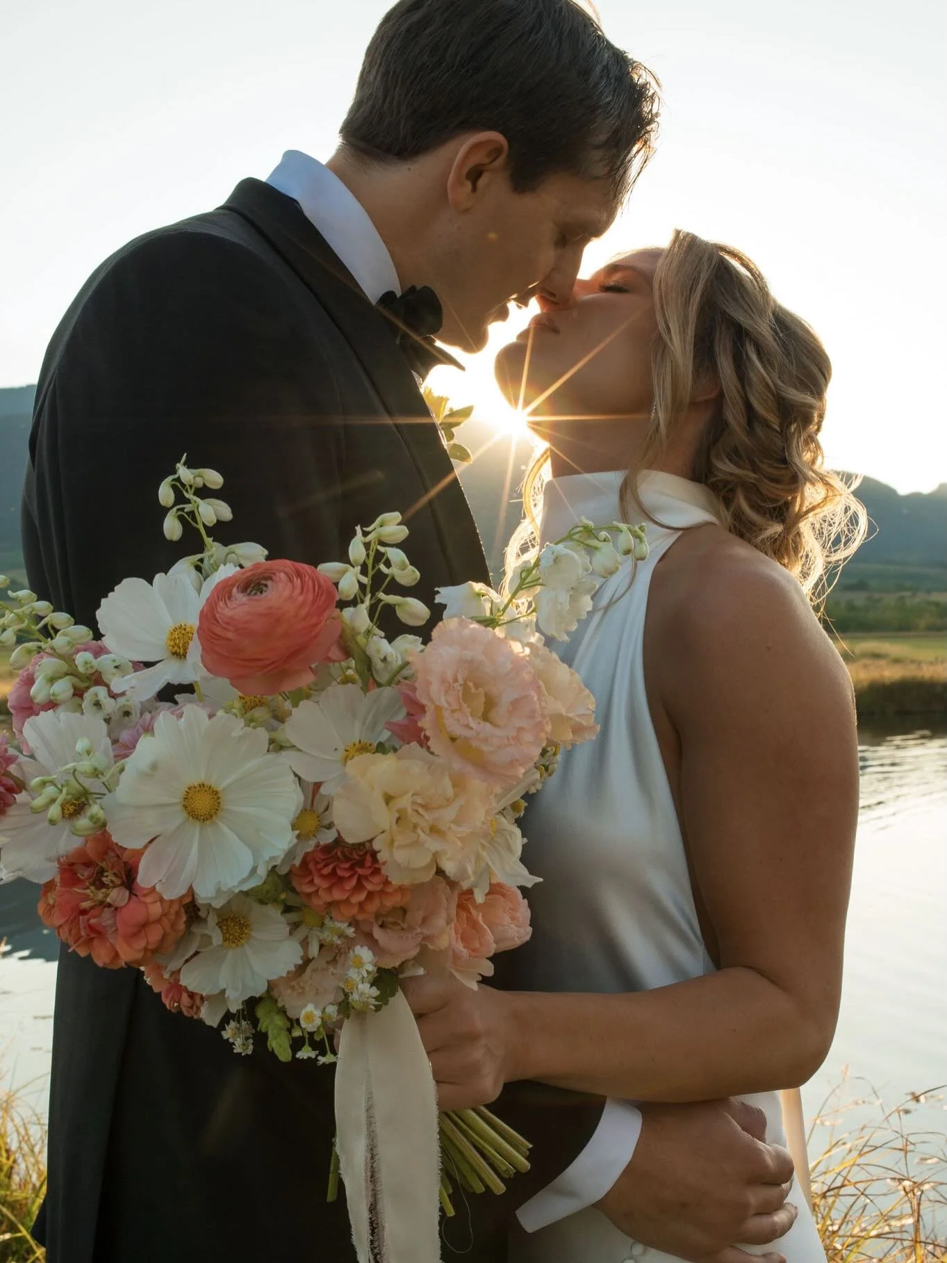 Molly &amp; Neil. What a wonderful duo you make. The perfect echo to each other&rsquo;s spirit.  I was so smitten with these images from @entenmannphoto capturing the feeling of this day - hey late night pizza party!  What a privilege it is to witnes
