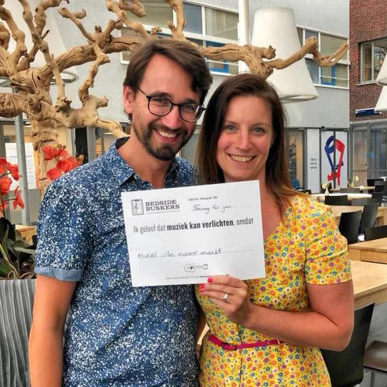 SONG FOR YOU ‘Ik geloof dat muziek kan verlichten, omdat muziek alles mooier maakt.’