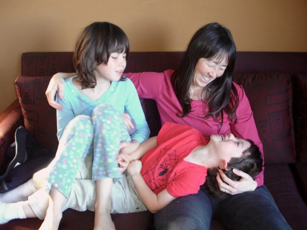 A parenting moment circa 2006.