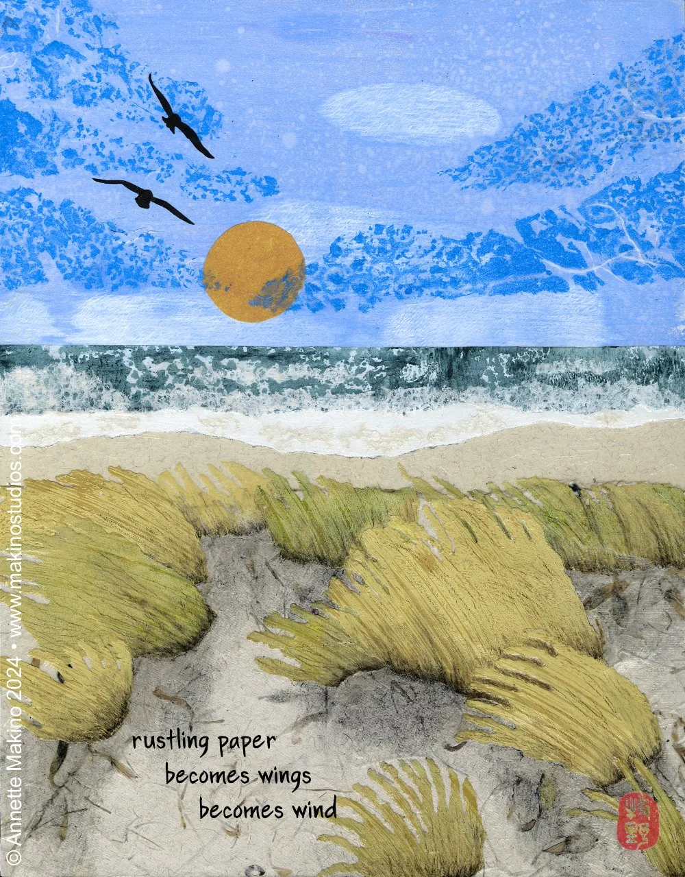 Paper Rustling Collage Art Gallery — Makino Studios