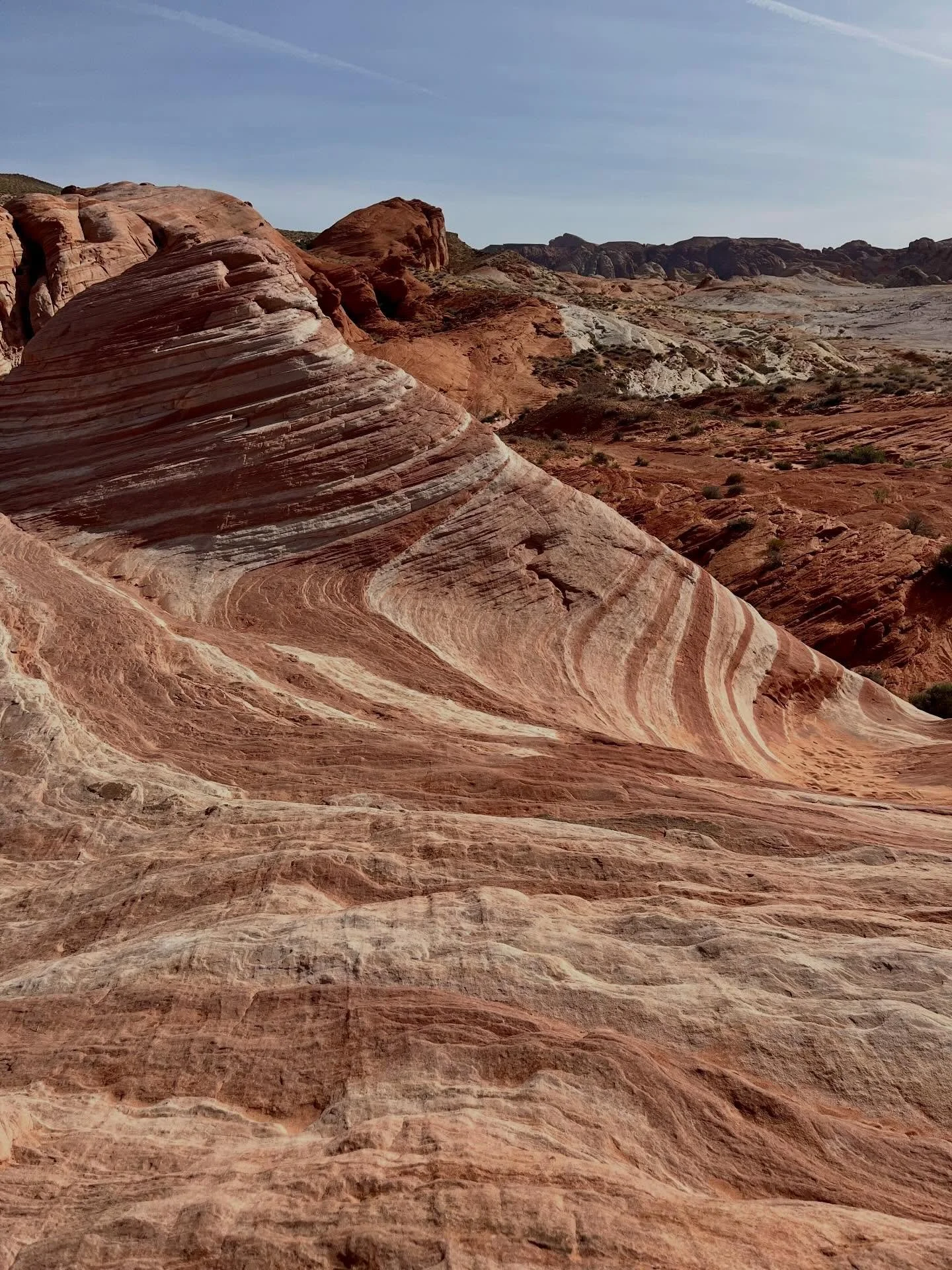 Hiking the otherworldly Fire Wave/Seven Wonders trail at Valley of Fire State Park, Nevada!