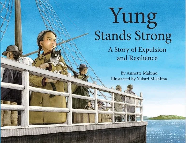 Ta-da! I&rsquo;m excited to share the cover of Yung Stands Strong: A Story of Expulsion and Resilience. This is the children&rsquo;s book I&rsquo;m writing about the 1885 expulsion of the Chinese from Eureka, California. The book centers on a real gi
