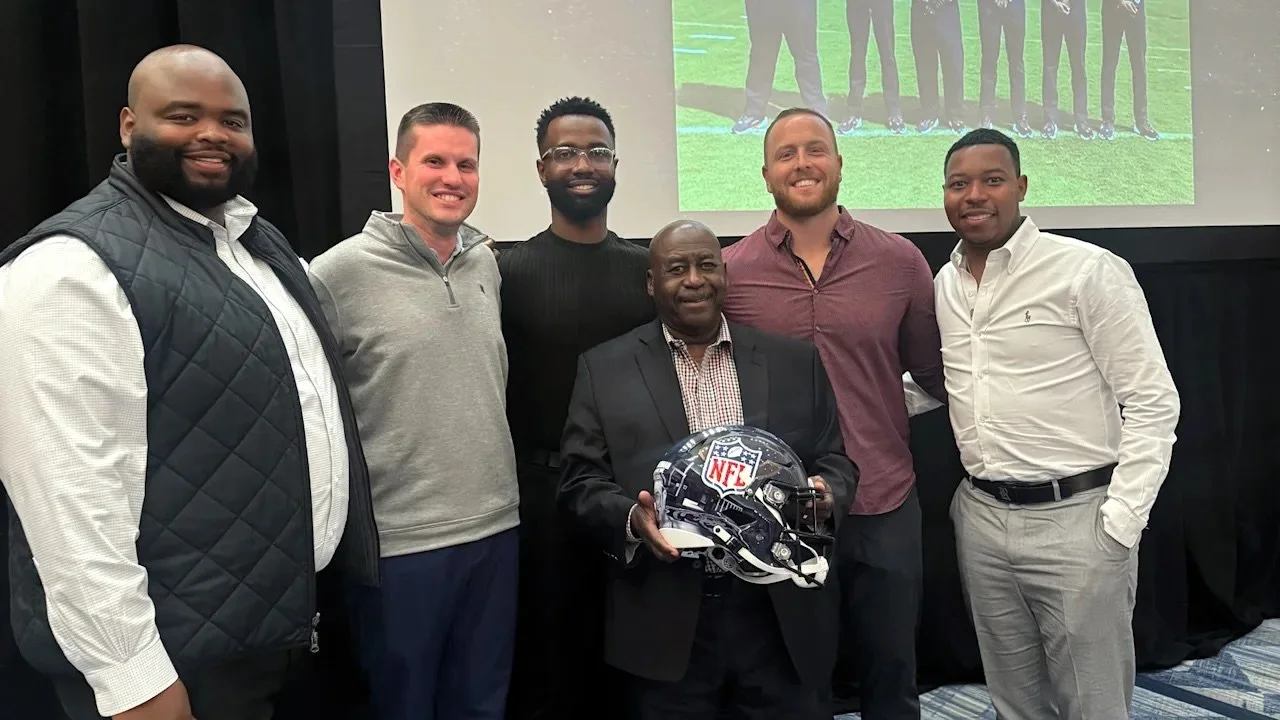 Thank you #NFL #bears #chicago always great painting these Zimmerman award helmets.
