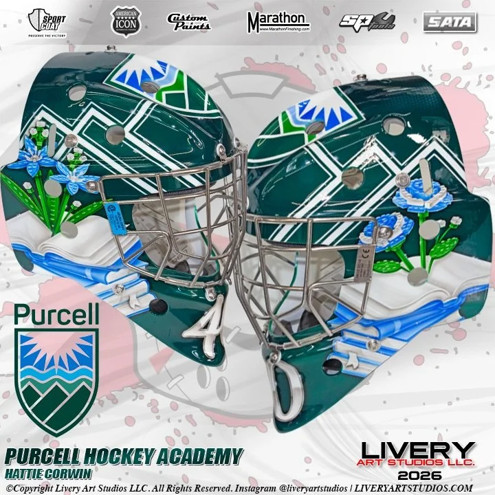 #goaliemask #art #artist #hockey #goalie