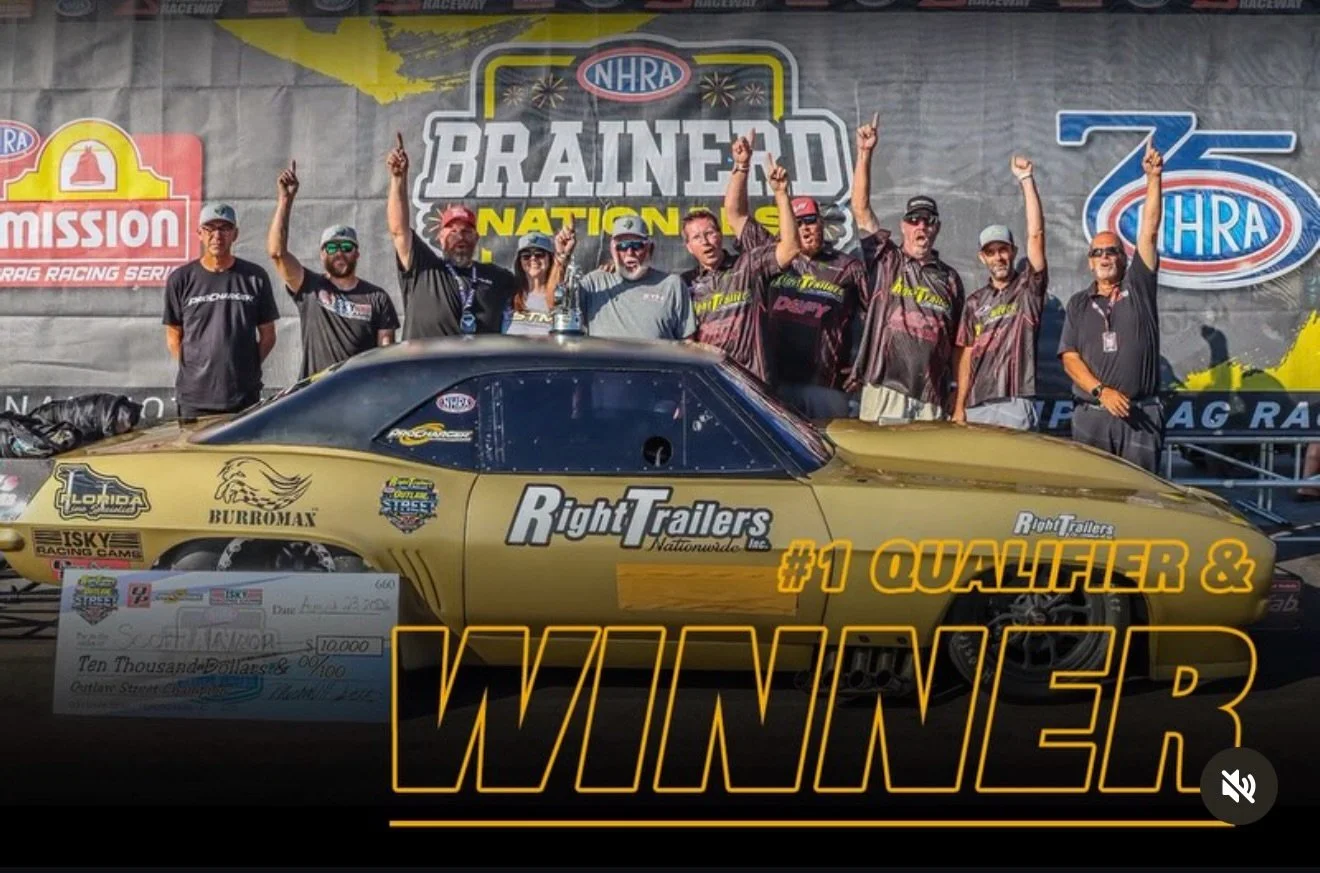 Congrats @scotttaylormotorsports it was an honor to paint the front end of this bad ass car! @nhra #streetoutlaws #race #racecar #airbrush #dragracing