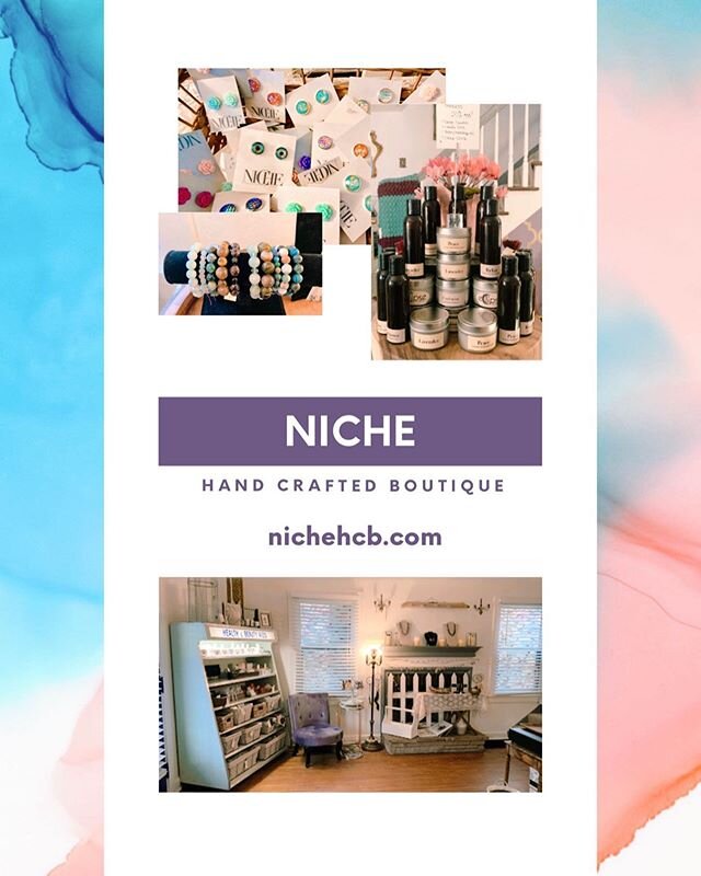 Right now it&rsquo;s more important than ever to SHOP SMALL!  Check out @niche.handcrafted.boutique for some amazing gifts from local artists including the owner who is incredibly talented.  Mother&rsquo;s Day is the perfect way to honor all the home