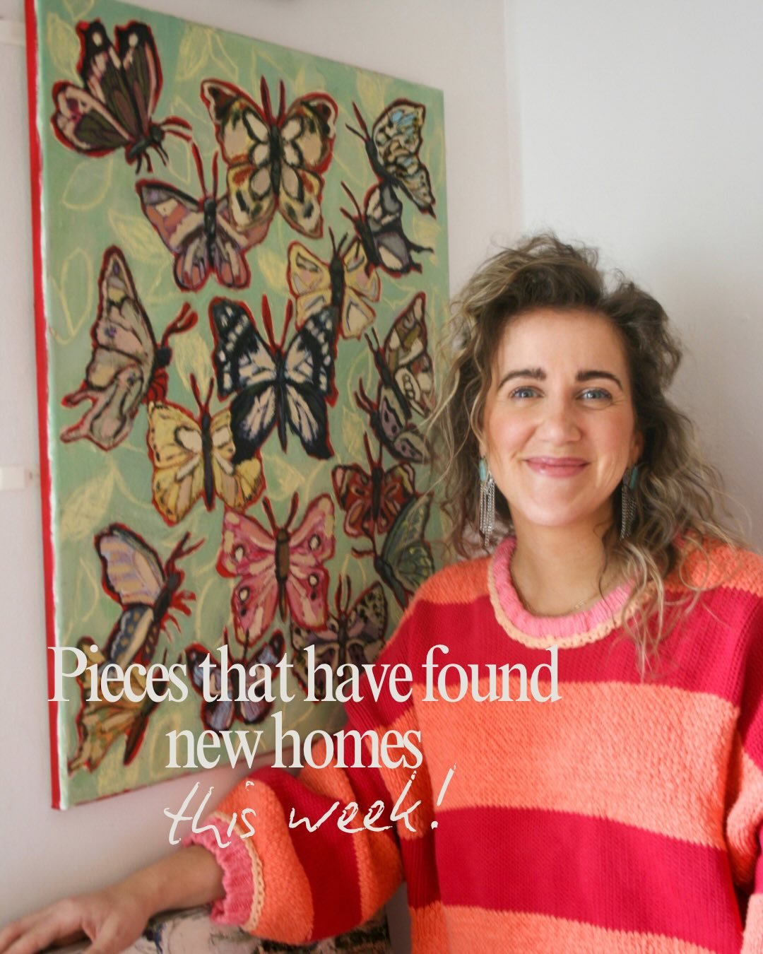 Pieces that have found new homes this week!👉🖼️🏡

So grateful to get these works into their new homes!🤍

Link in bio to shop the remaining pieces from the Spring Collection!🛍️