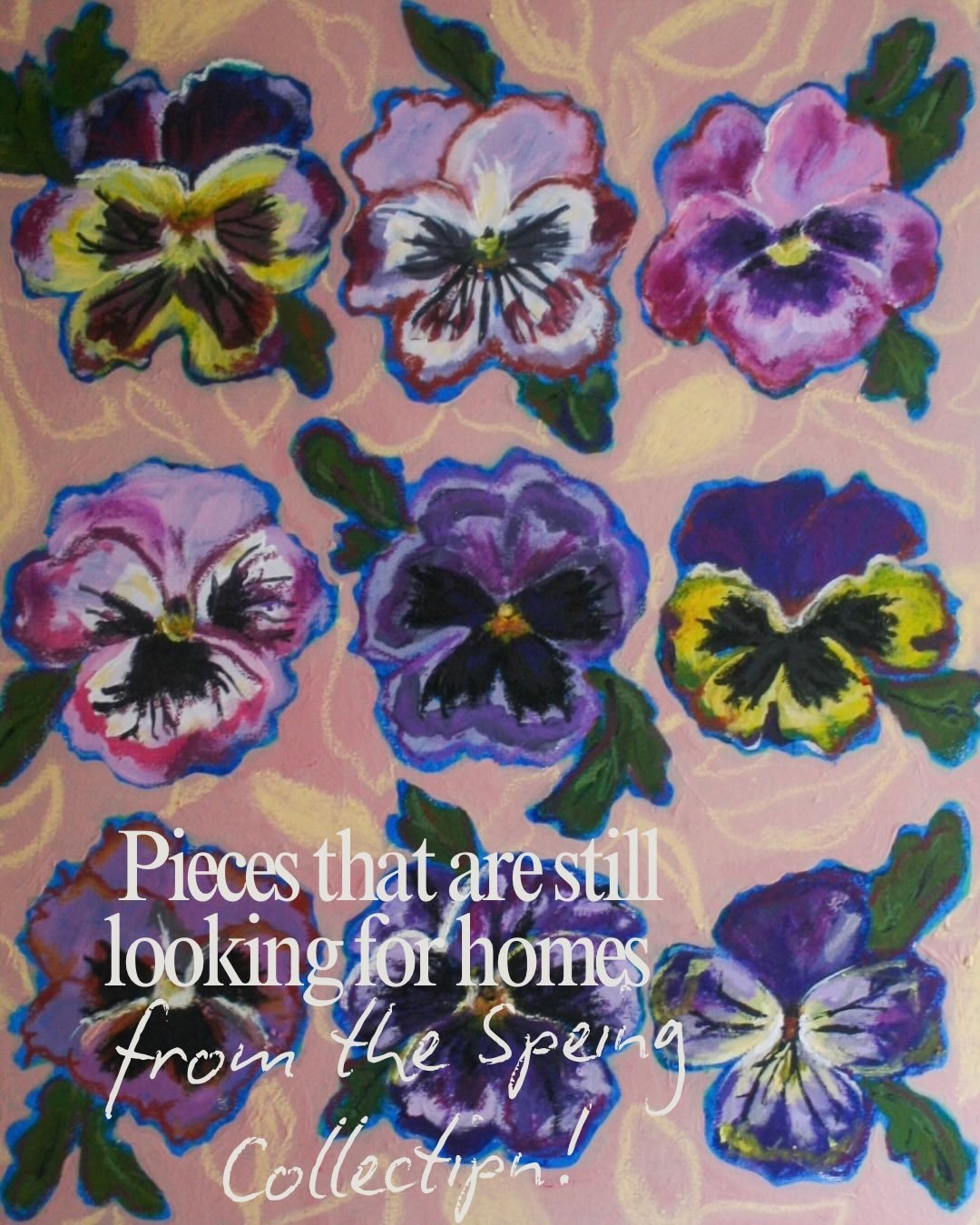 Pieces that are still looking for homes from the Spring Collection 🌸🏡

DM for inquiries or visit www.haleykleinart.com! 🔗👩&zwj;💻