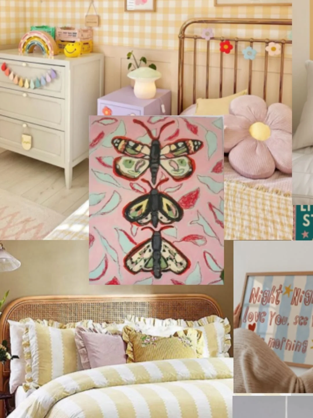 So many ways to style these little moth friends 😍

Something about this back yellow back drop feels so right to me!🧈

👉 to see it paired with pretty blue as well!🦋

No matter the color, this one feels lively and feminine!🤍

Link in bio to shop!?