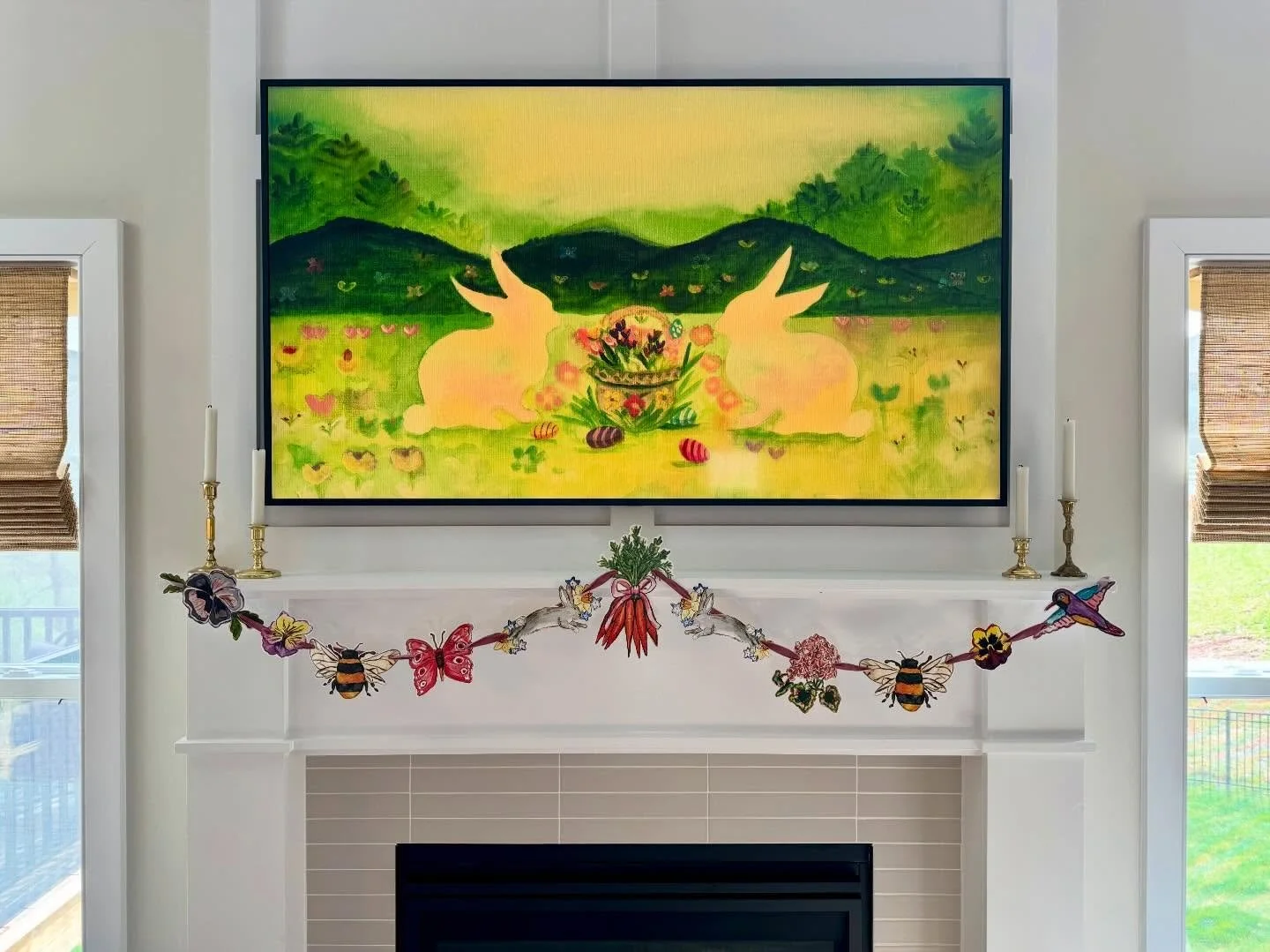 It&rsquo;s Easter week 🐣🤍🌸

How are you decorating?! I&rsquo;m noticing more and more that people seem to be really decorating for Easter. Makes me so happy!💕

I love seeing my Spring garland in your homes!🏡 Send me your photos of how you styled