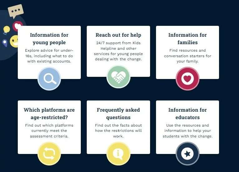 Australian Government’s Comms Banning Social Networks for Kids