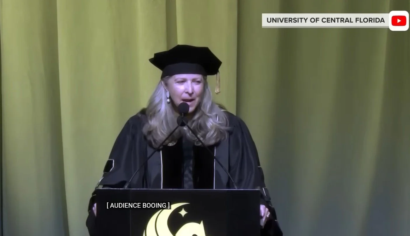 UCF Commencement Speaker’s AI Talk Got Booed 