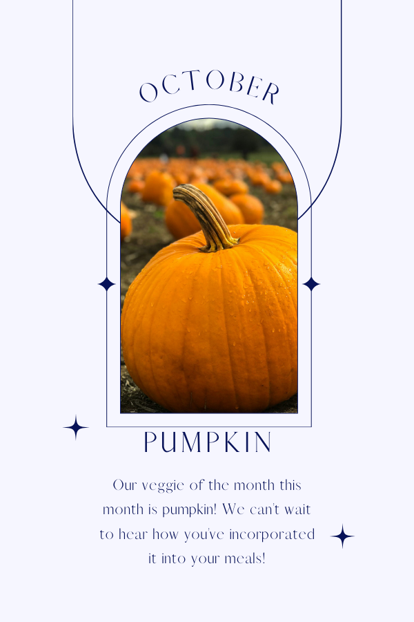 Veggie of the Month - October: Pumpkin