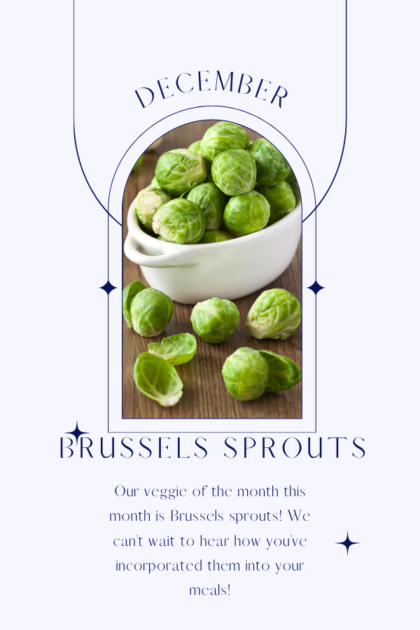 Veggie of the Month - December: Brussels Sprouts