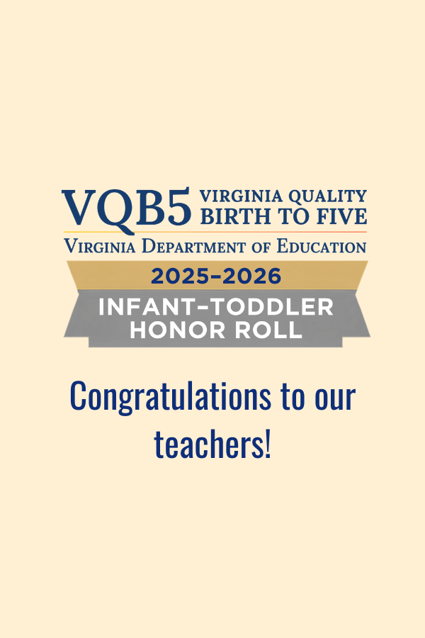 VQB5 Infant and Toddler Honor Roll