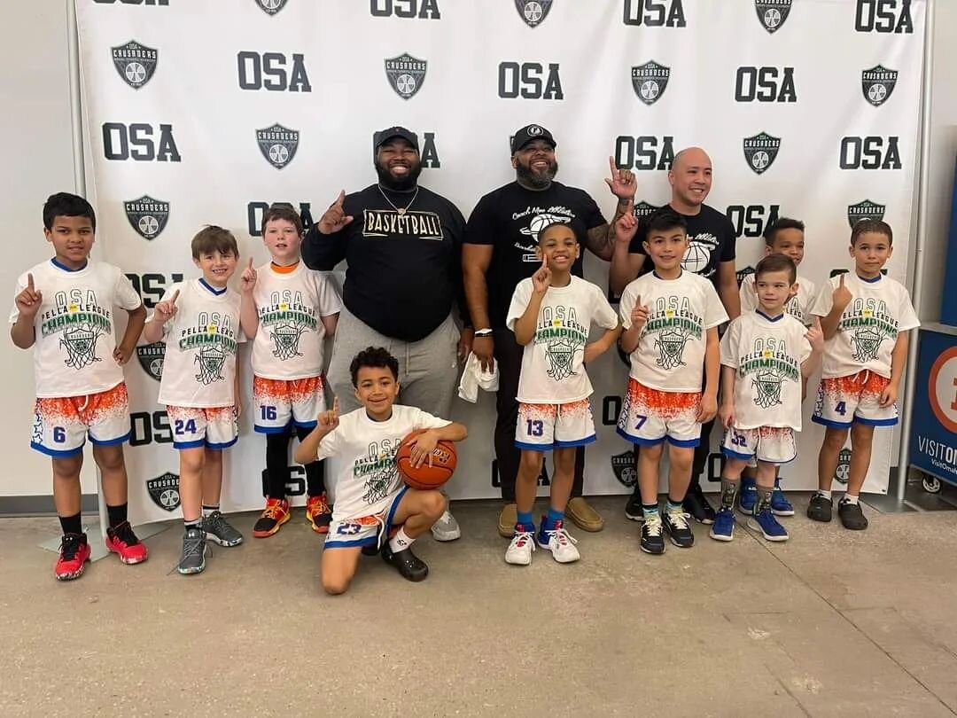 The Champs are here!!! Our CMA All-Stars 3rd Grade Squad stepped up a division and had a dominating performance in our league the title game to bring another championship to the family!! These kids show up, work hard, and there are no excuses ever. W