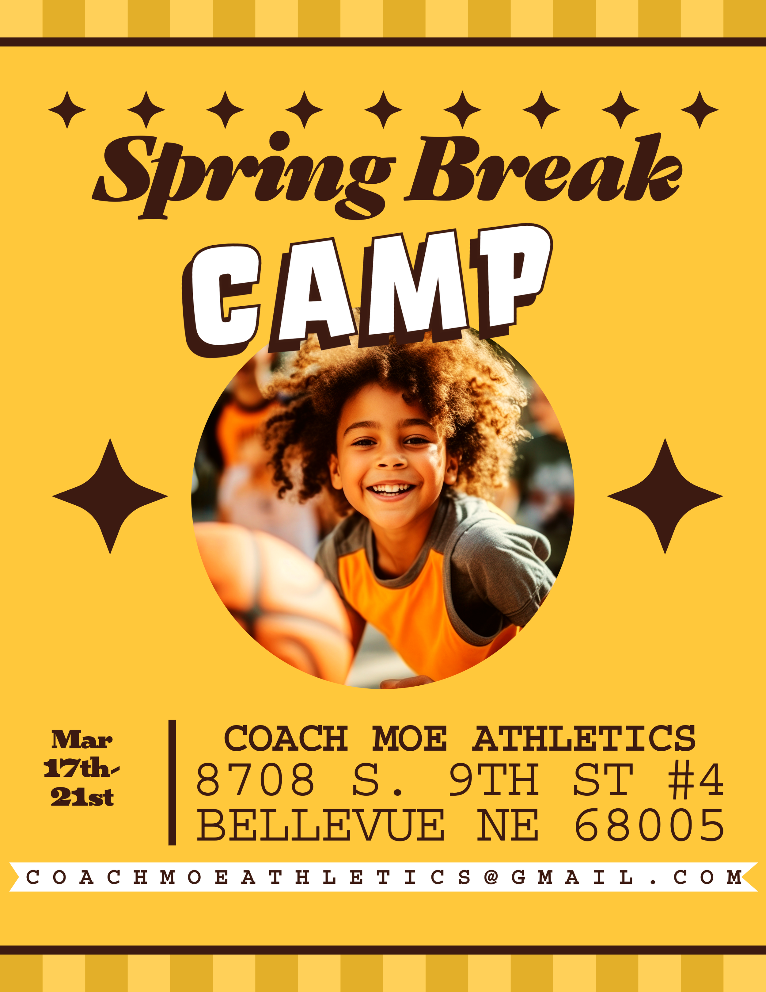 Spring Break Camp 2025 — Coach Moe Athletics LLC