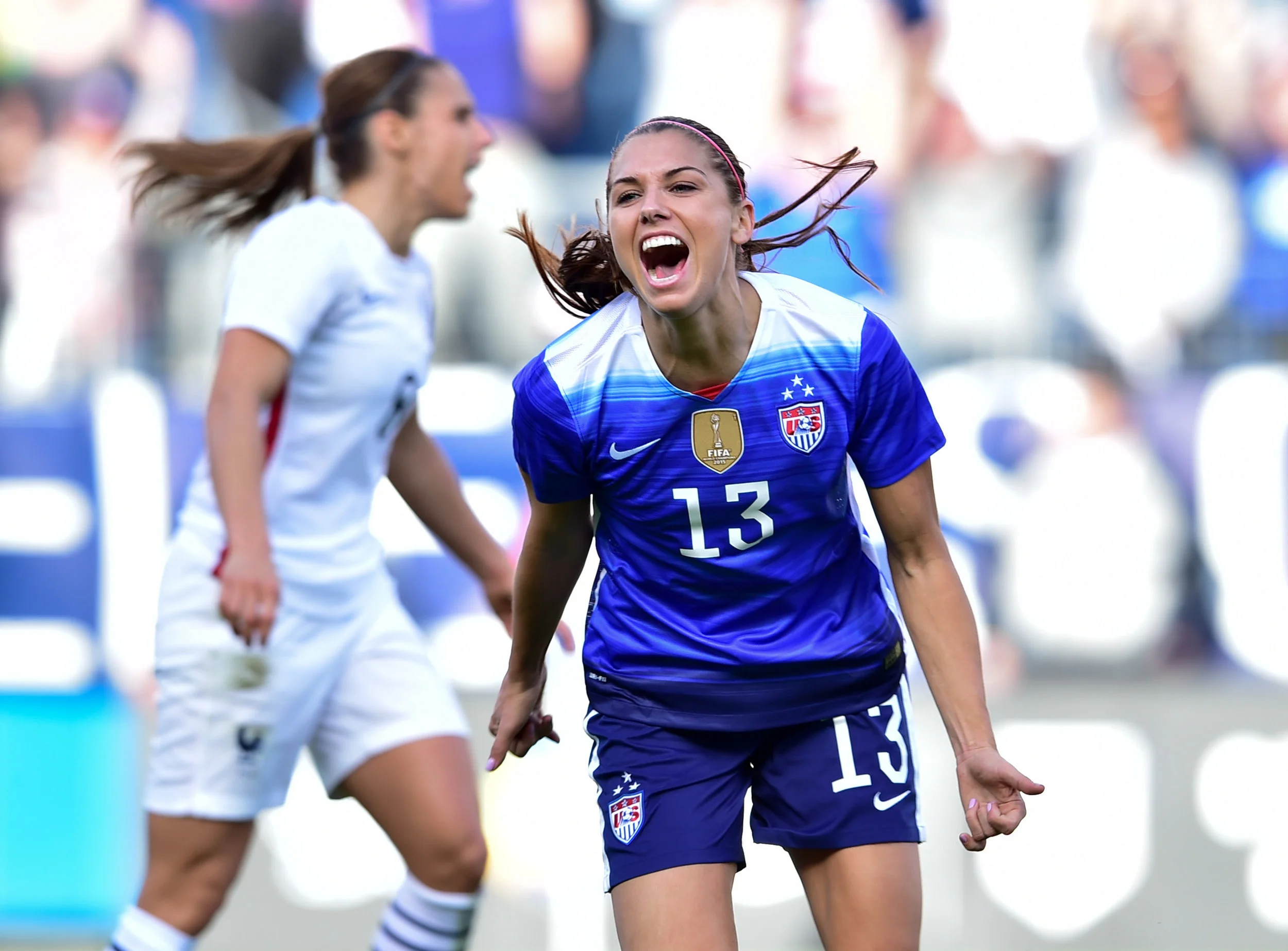Alex Morgan Comes Up Big with a Stoppage Time Goal