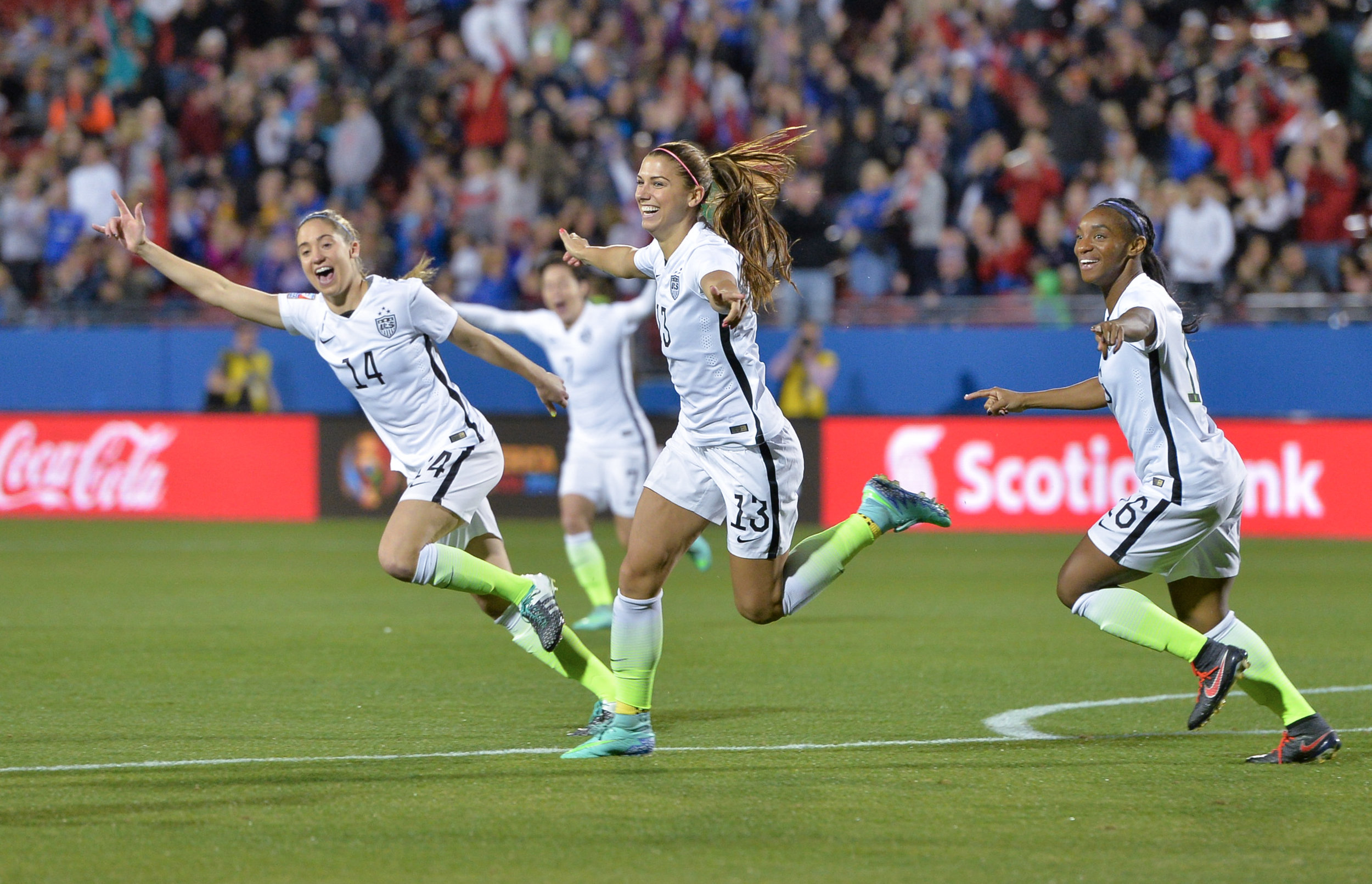 U.S. WNT Dominates in Olympic Qualifying Debut