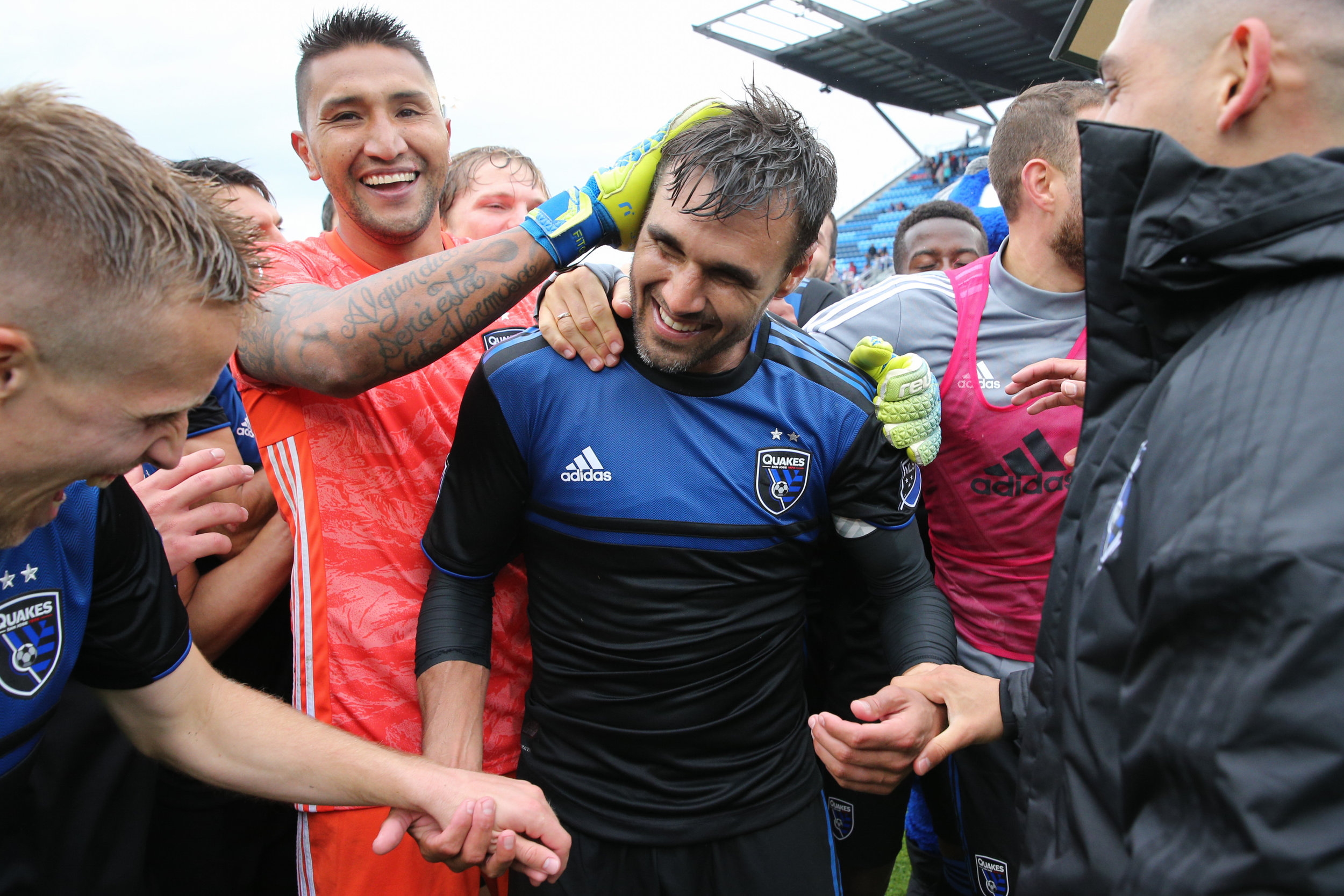 Chris Wondolowski celebrates after the match_CV_051819_7689.JPG