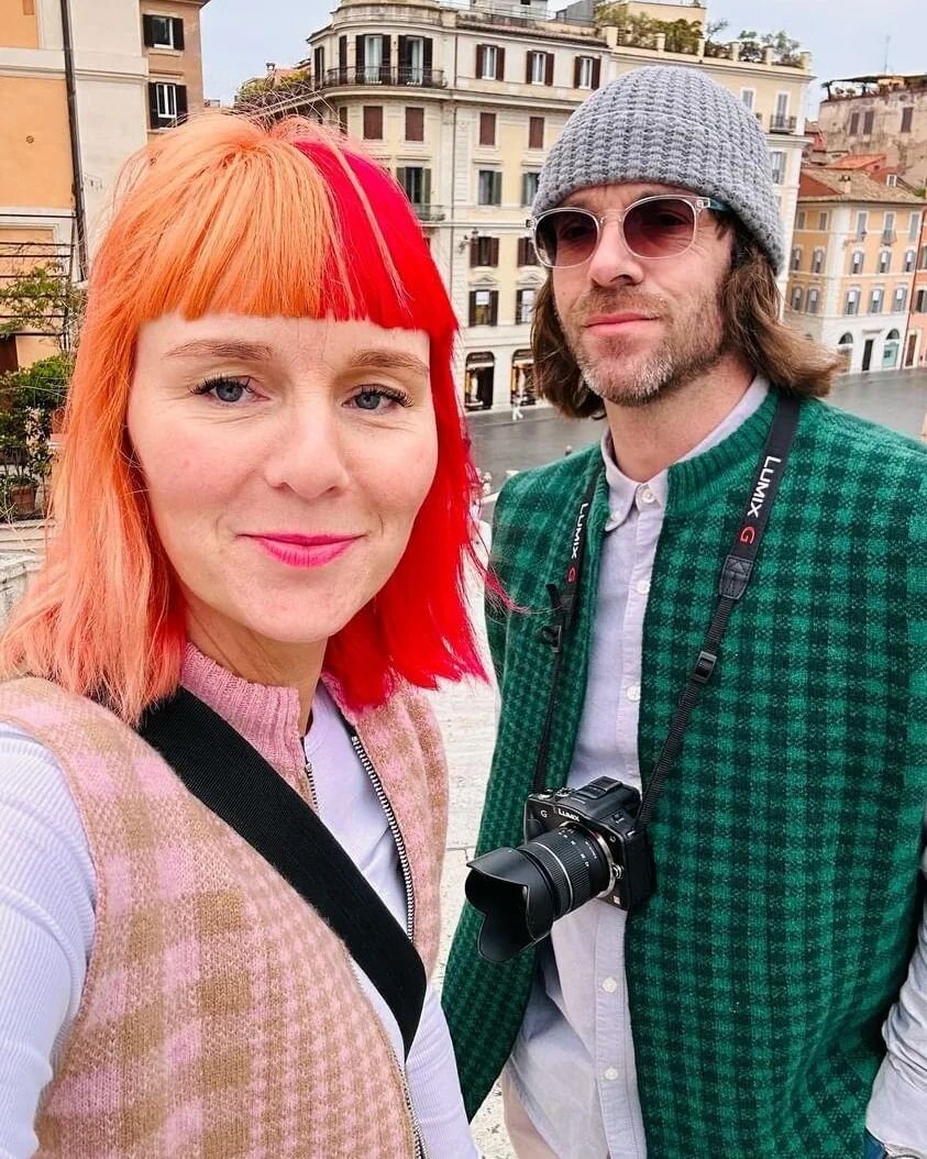 When your customers are the coolest 😍😍😍
.
Not 1 but 2 check gilets on their holidays in Rome! ❤️
.
Thanks to @paulapeeks for sharing these images with me 🥰 no better feeling!