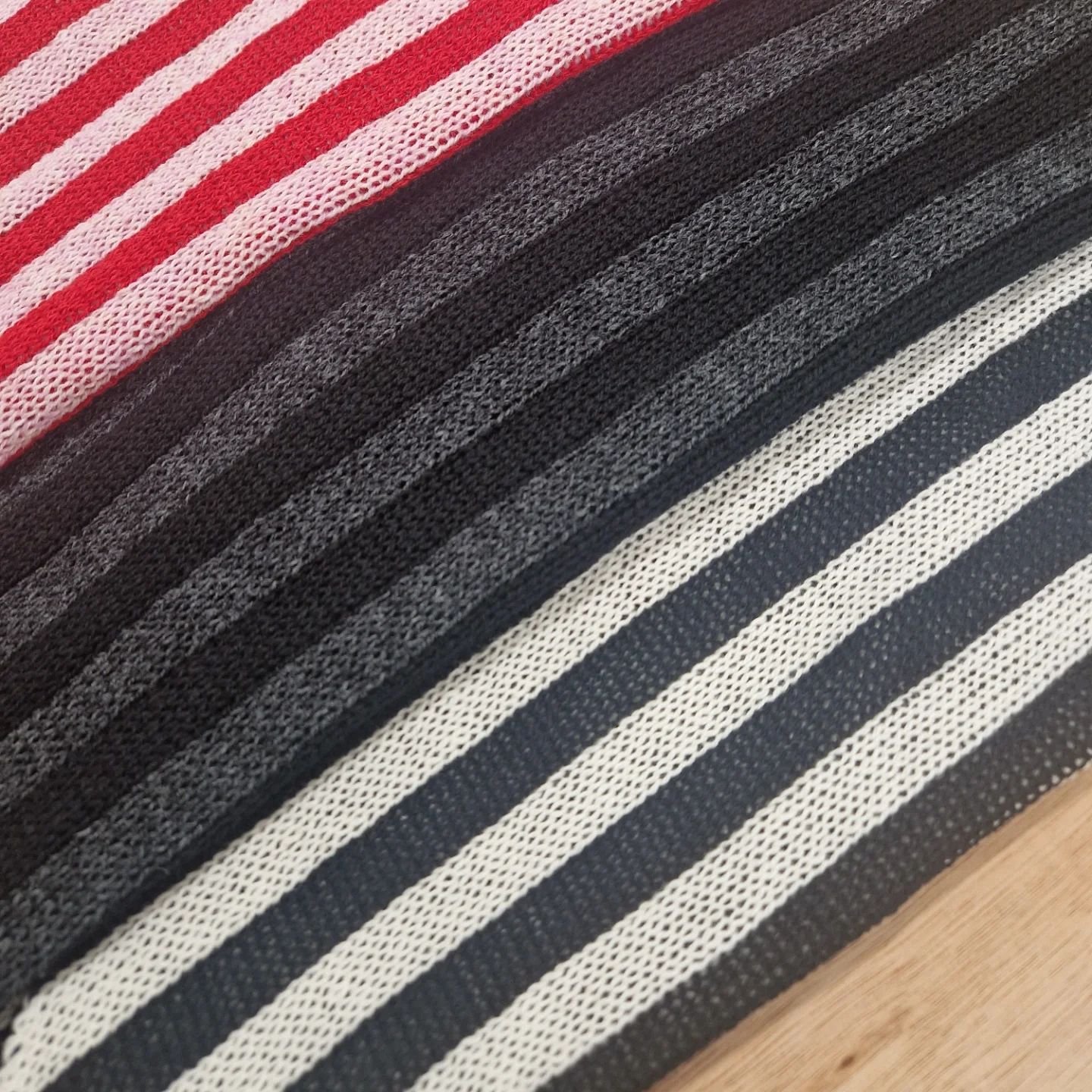 Neckerchiefs are now live on the website 🖤 
.
The new Jo-AMI neckerchief is knitted in 100% super soft lambswool in Dundee at The Knit Shop and hand finished by Jolene. The patterns have been developed from our best-selling gilets and are the perfec