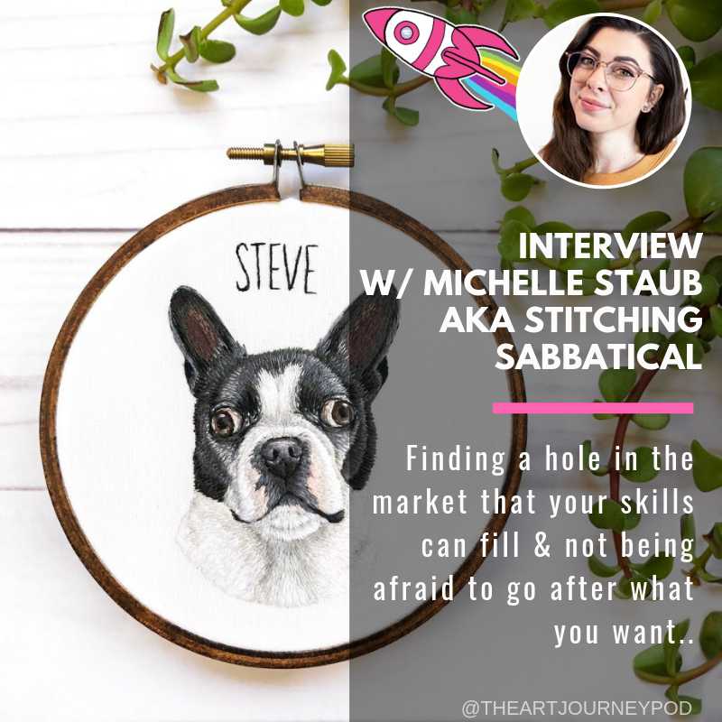 Ep 12: Michelle Staub aka StitchingSabbatical on Filling Holes in the Market