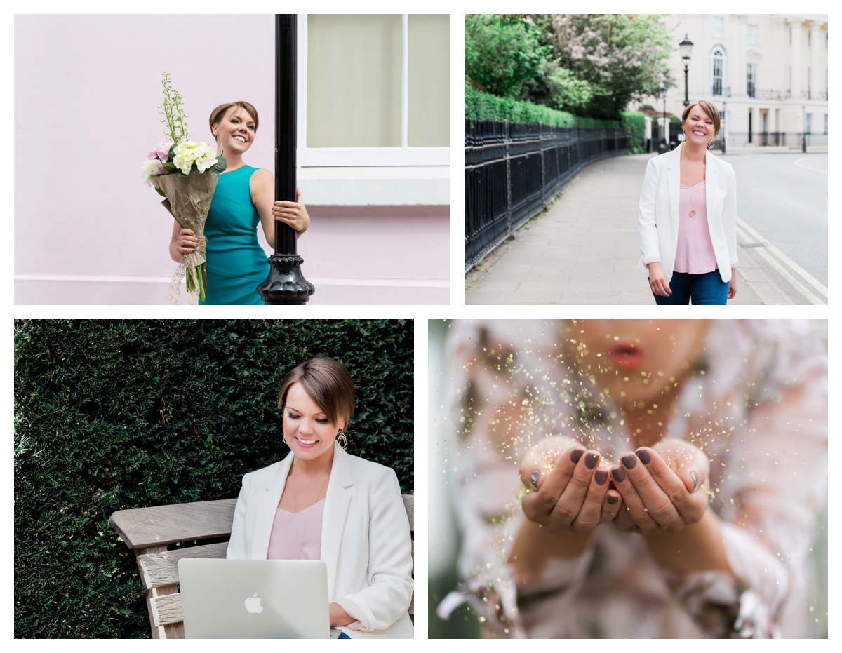 A personal branding photoshoot in elegant London