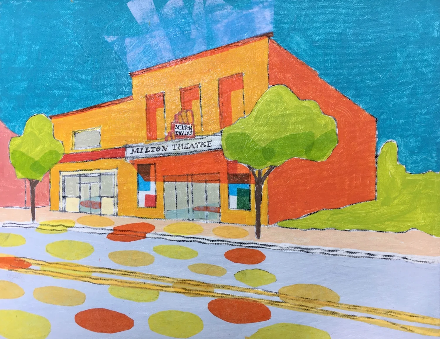 Pop Goes the Theatre, 9" x 12"