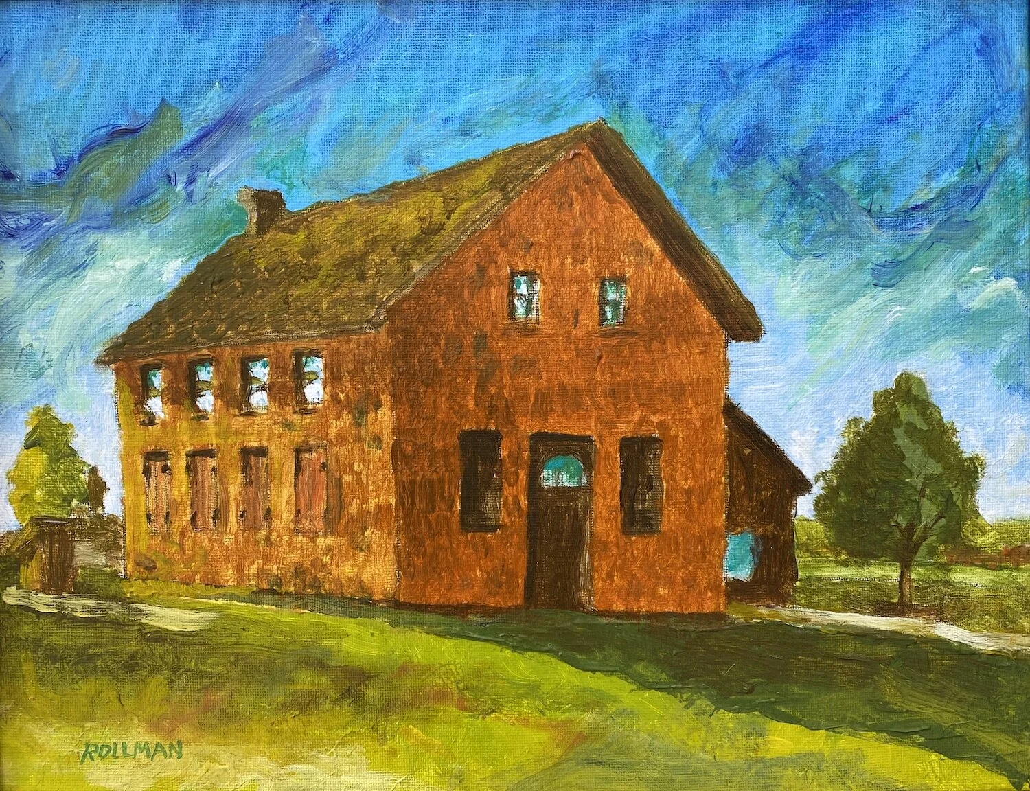 Rising Sun, 11" x 14"