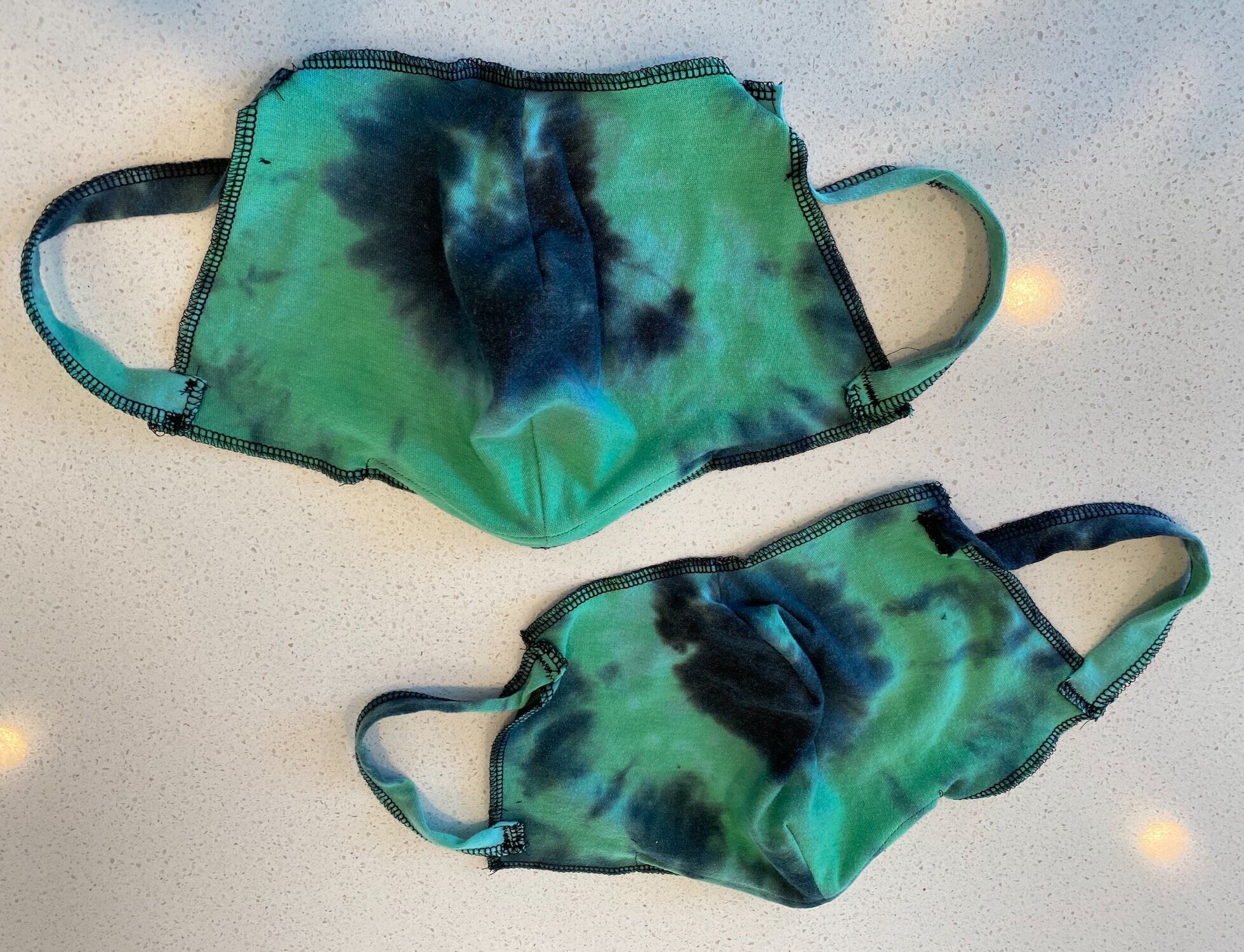 Tie-Dyed Masks