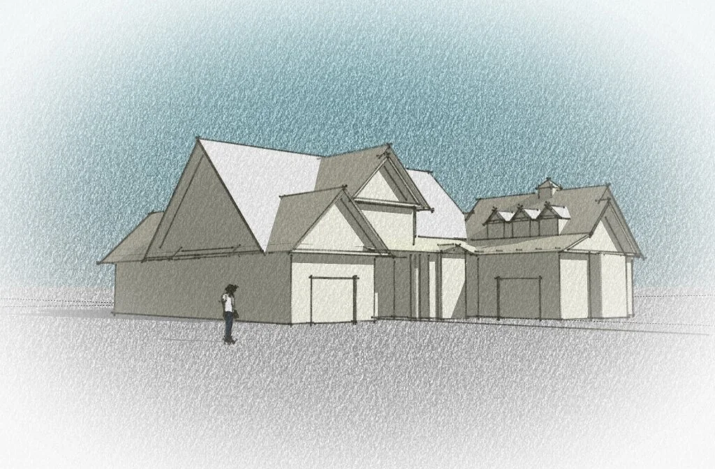 Zaconie House Sketch Up Model
