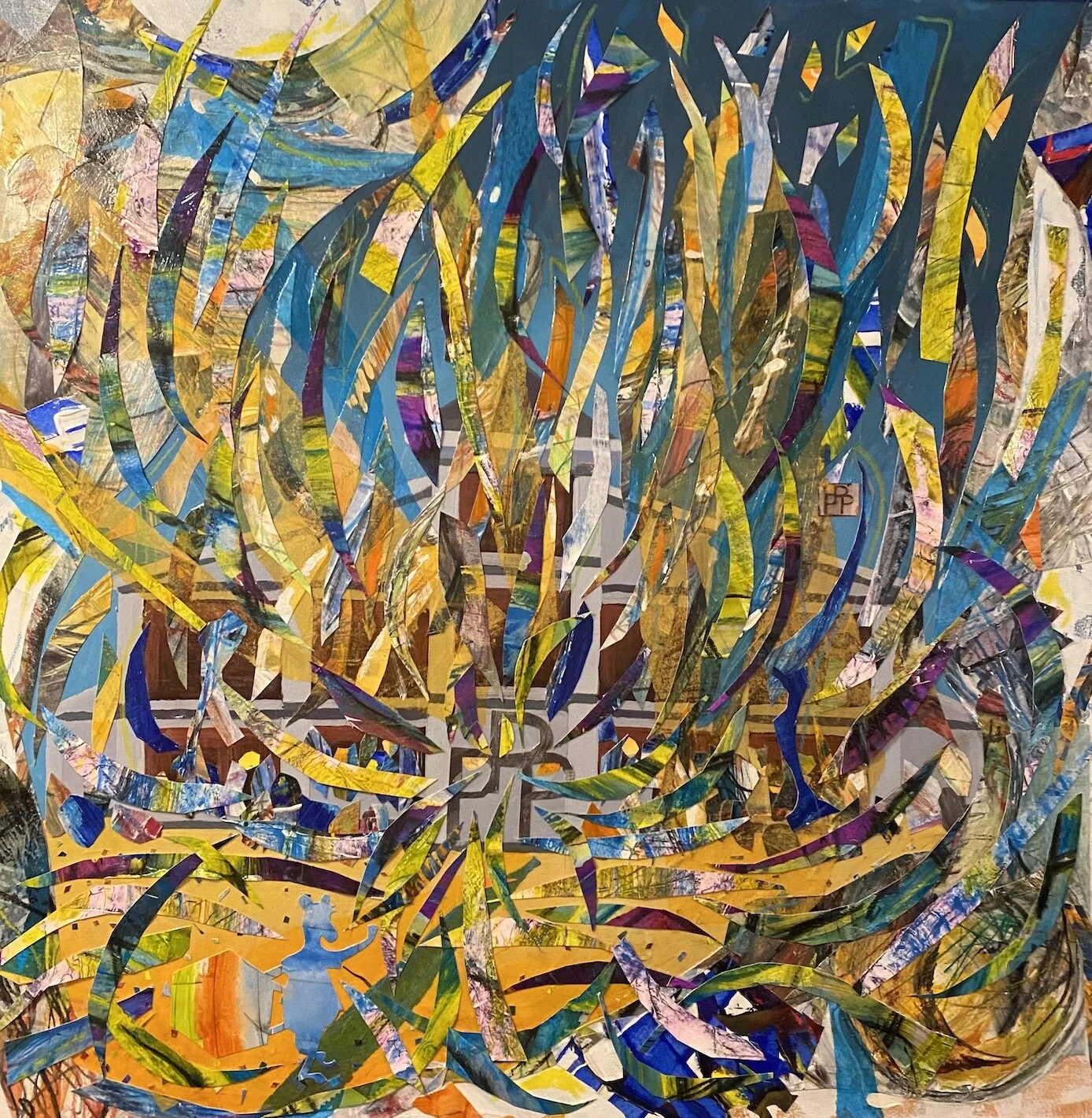 Possum Vibe, 36" x 36"