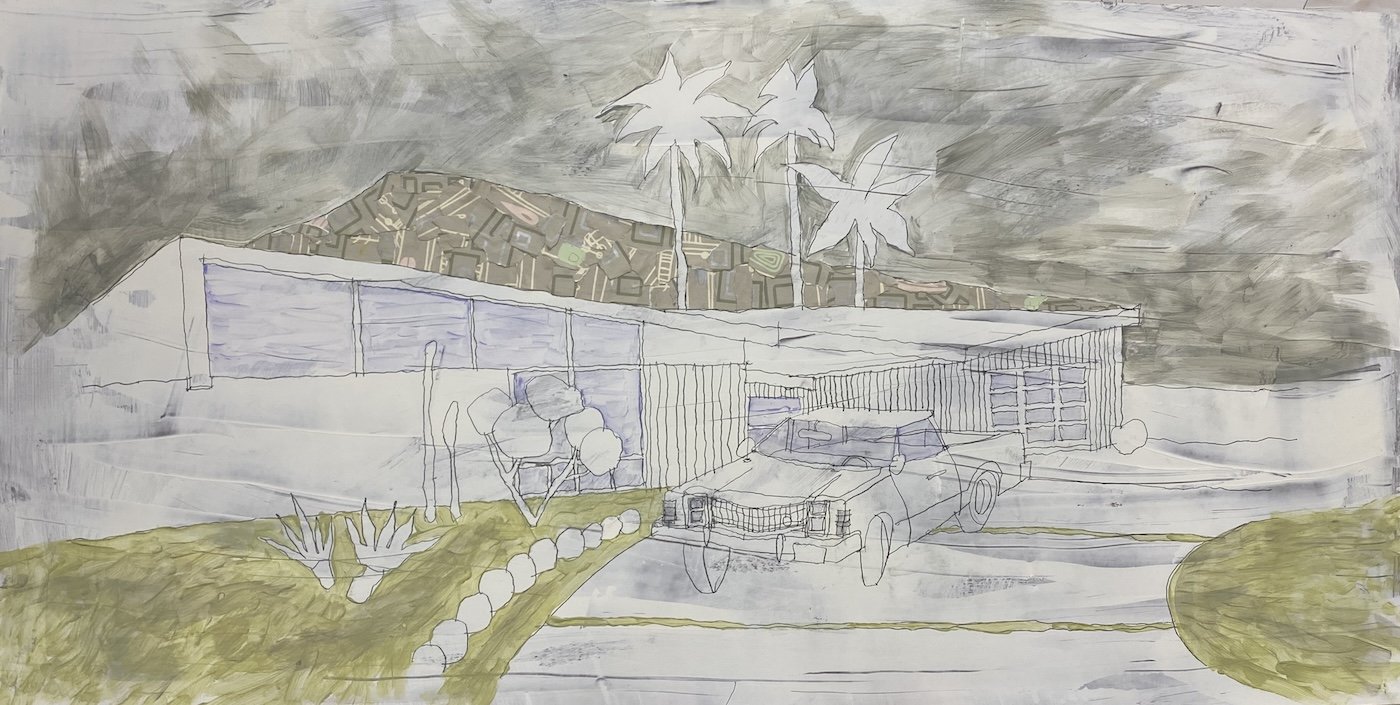 Palm Springs LTD, 24" x 48"