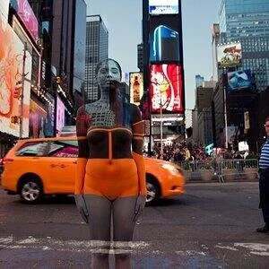 Time Square Cab Camouflage Body Paint.jpg