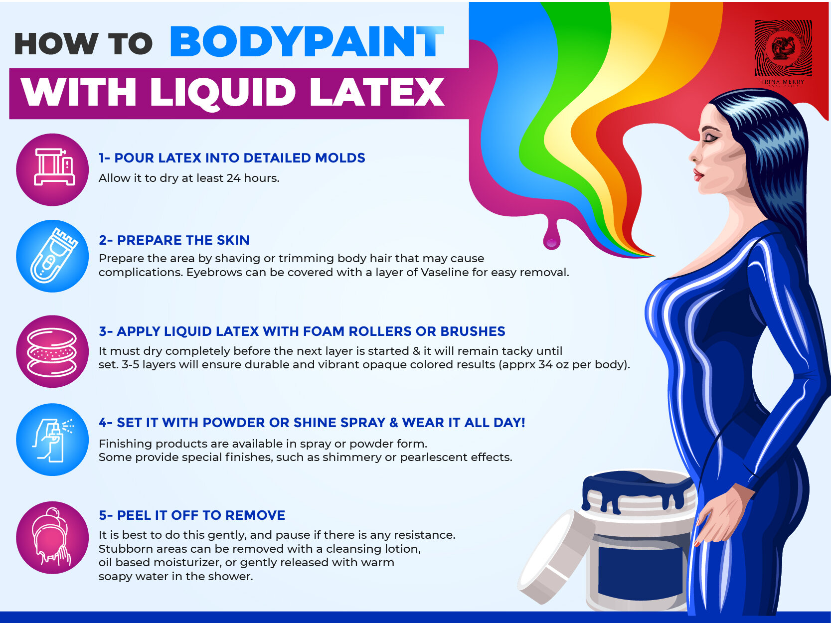 The Right Way to Use Latex Body Paints for Halloween, by Liquid Latex  Online