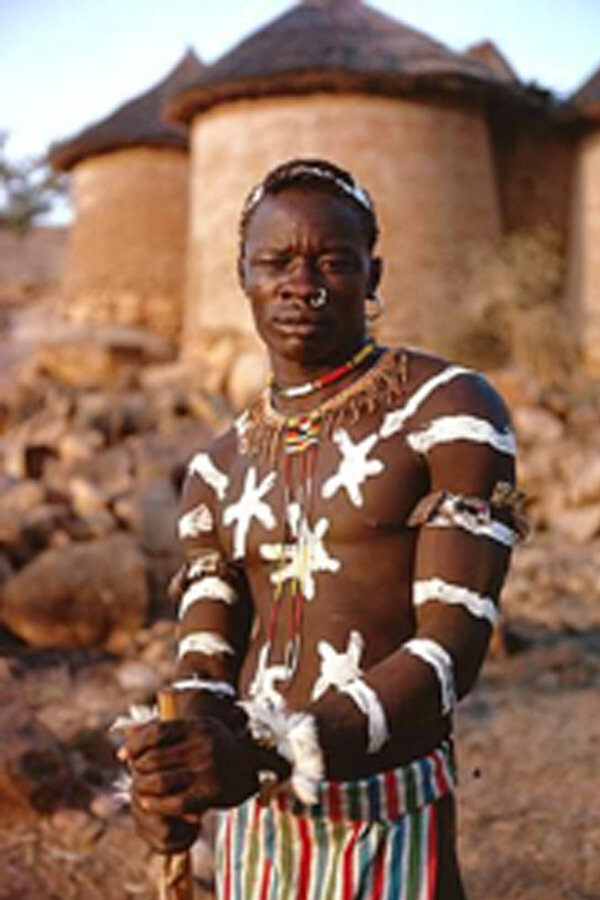 tribal body paint history