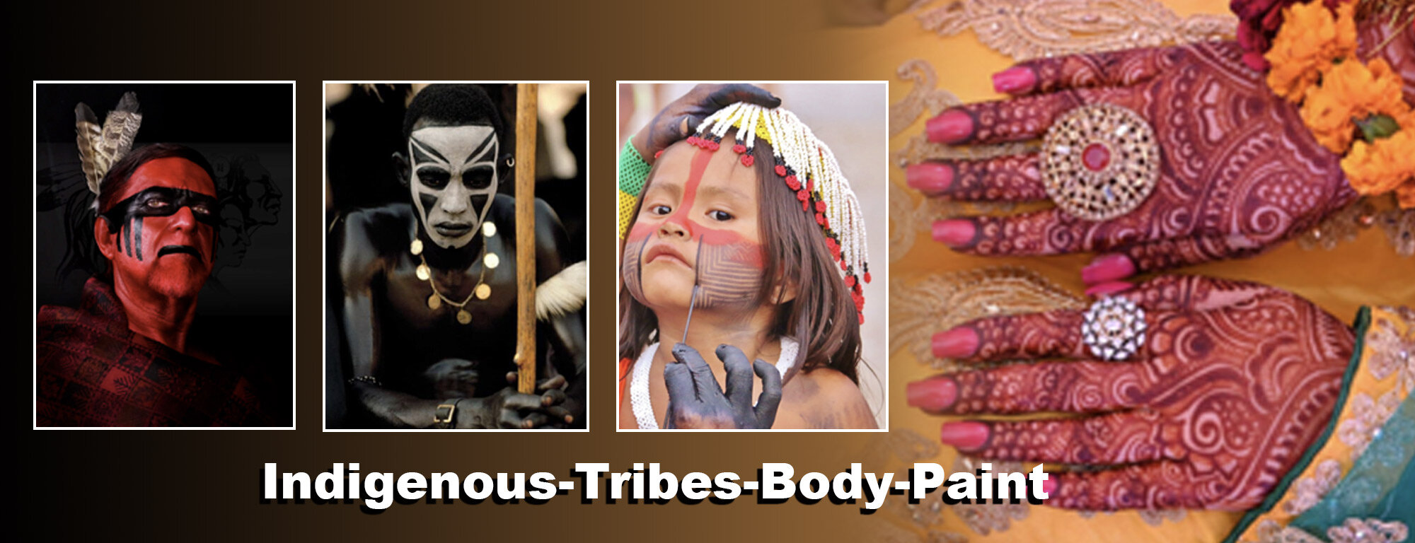 artistic tribal body paint