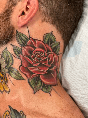 How To Tattoo a Realistic Color Rose  YouTube