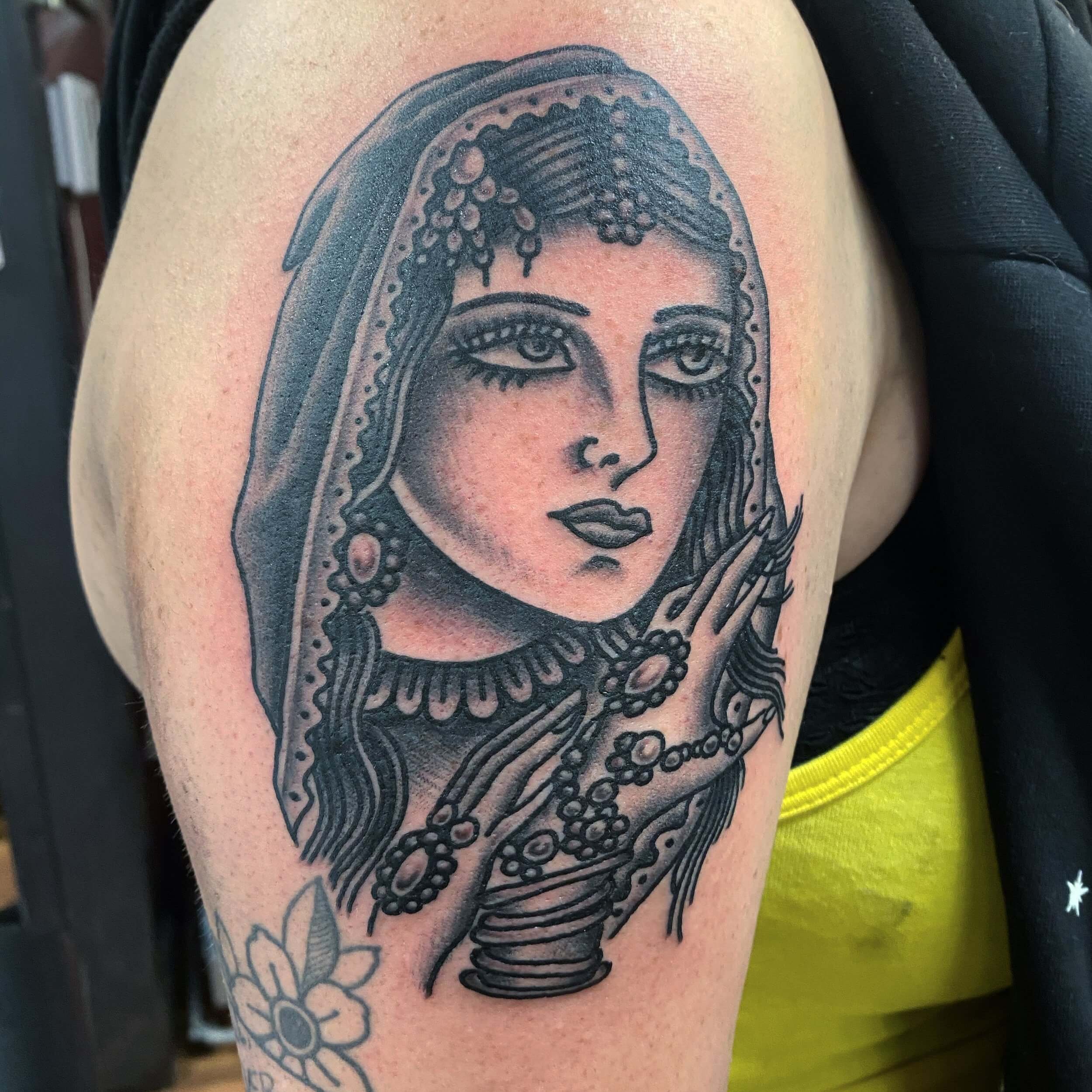 american traditional portrait  All Things Tattoo