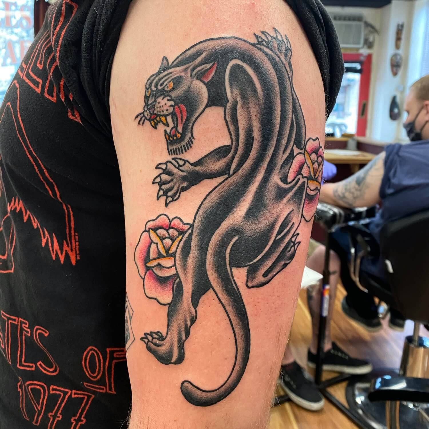 Traditional Panther Tattoos  Cloak and Dagger Tattoo London